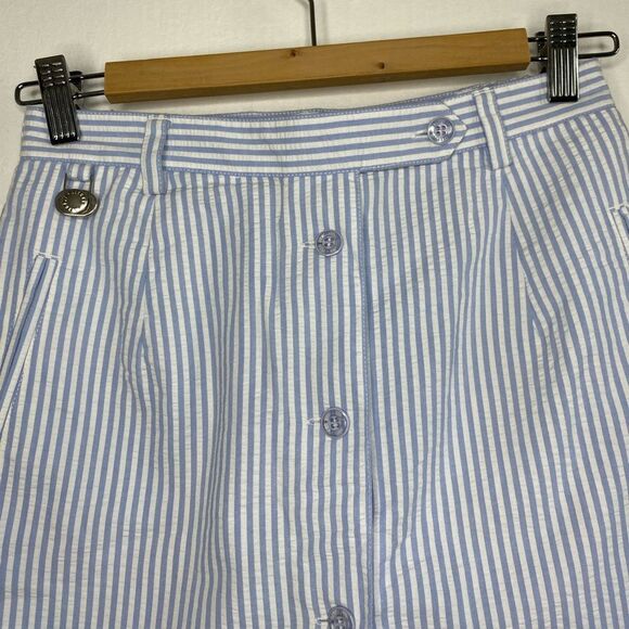 NWT Blue and White Striped Golf Skort Size 4 - Picture 2 of 9